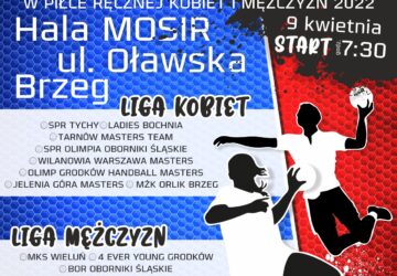 Plakat - turniej piłki ręcznej