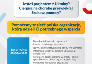 Specjalna strona z informacjami o działaniach pomocowych polskich organizacji pacjentów - pacjentom z Ukrainy