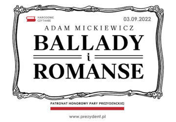 Narodowe Czytanie 2022 - plakat