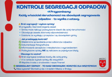 Kontrole segregacji odpadów – przypomnienie o obowiązku i konsekwencjach